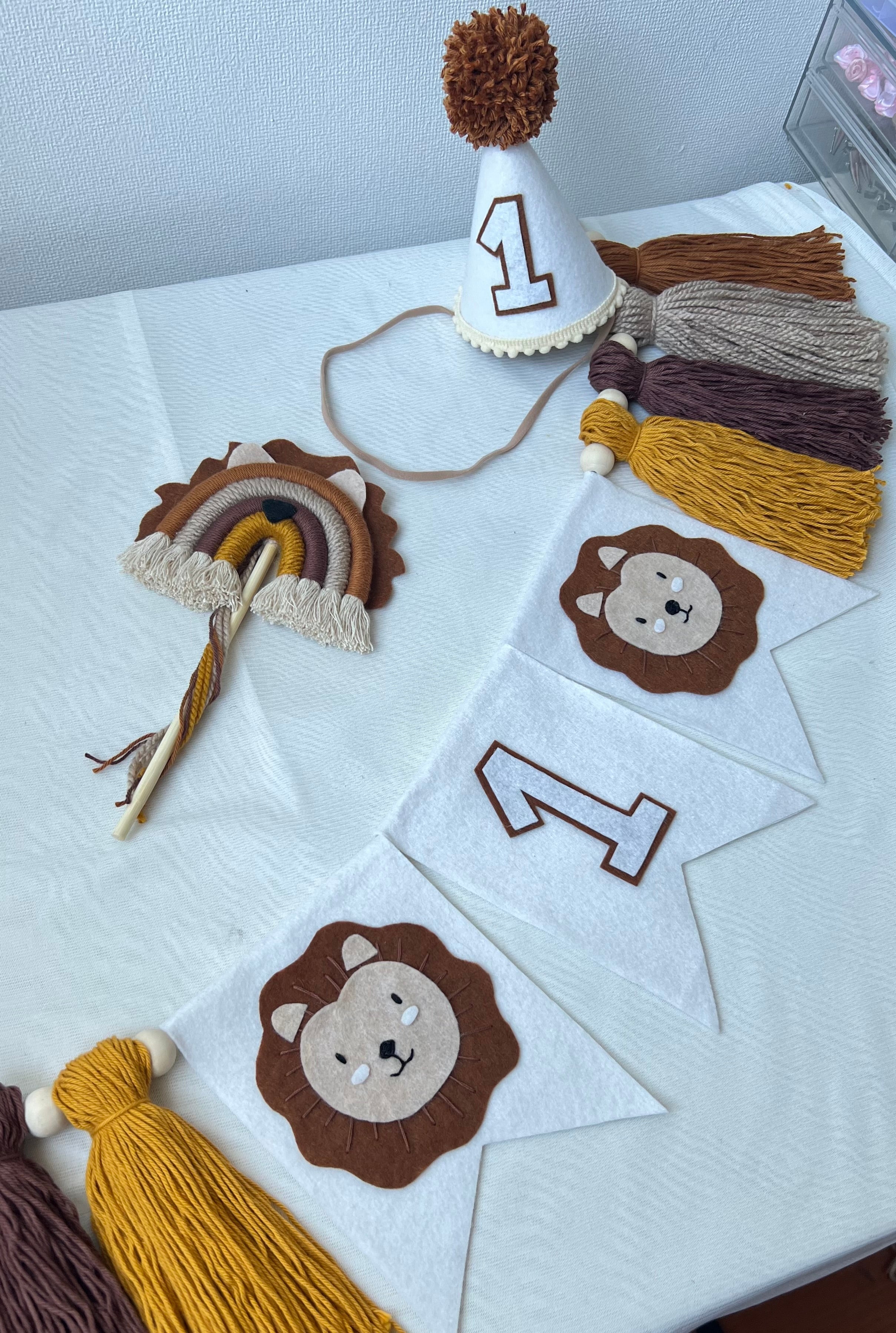 Kit temático Safari con gorrito