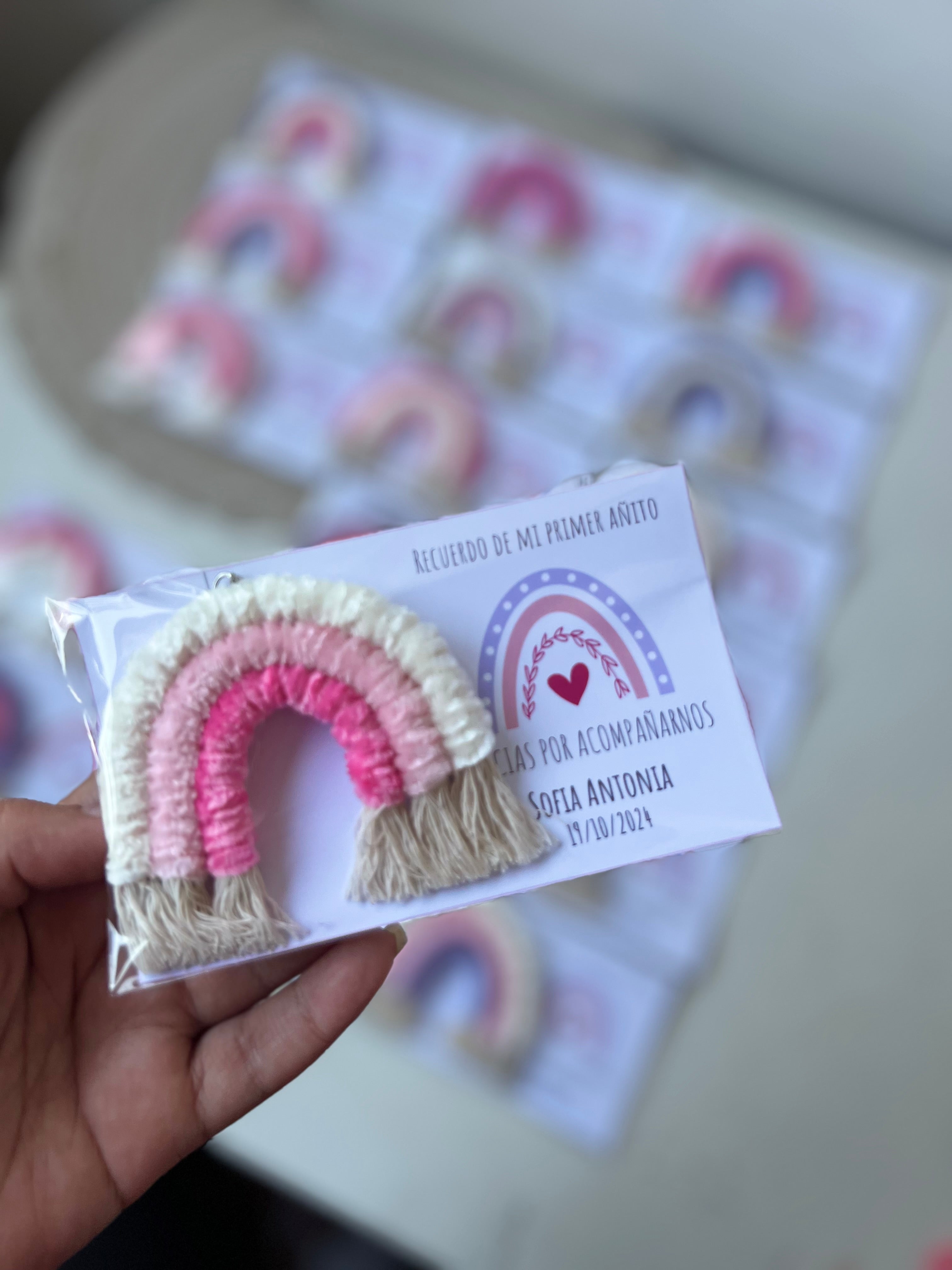 Mini arcoíris boho | recuerditos