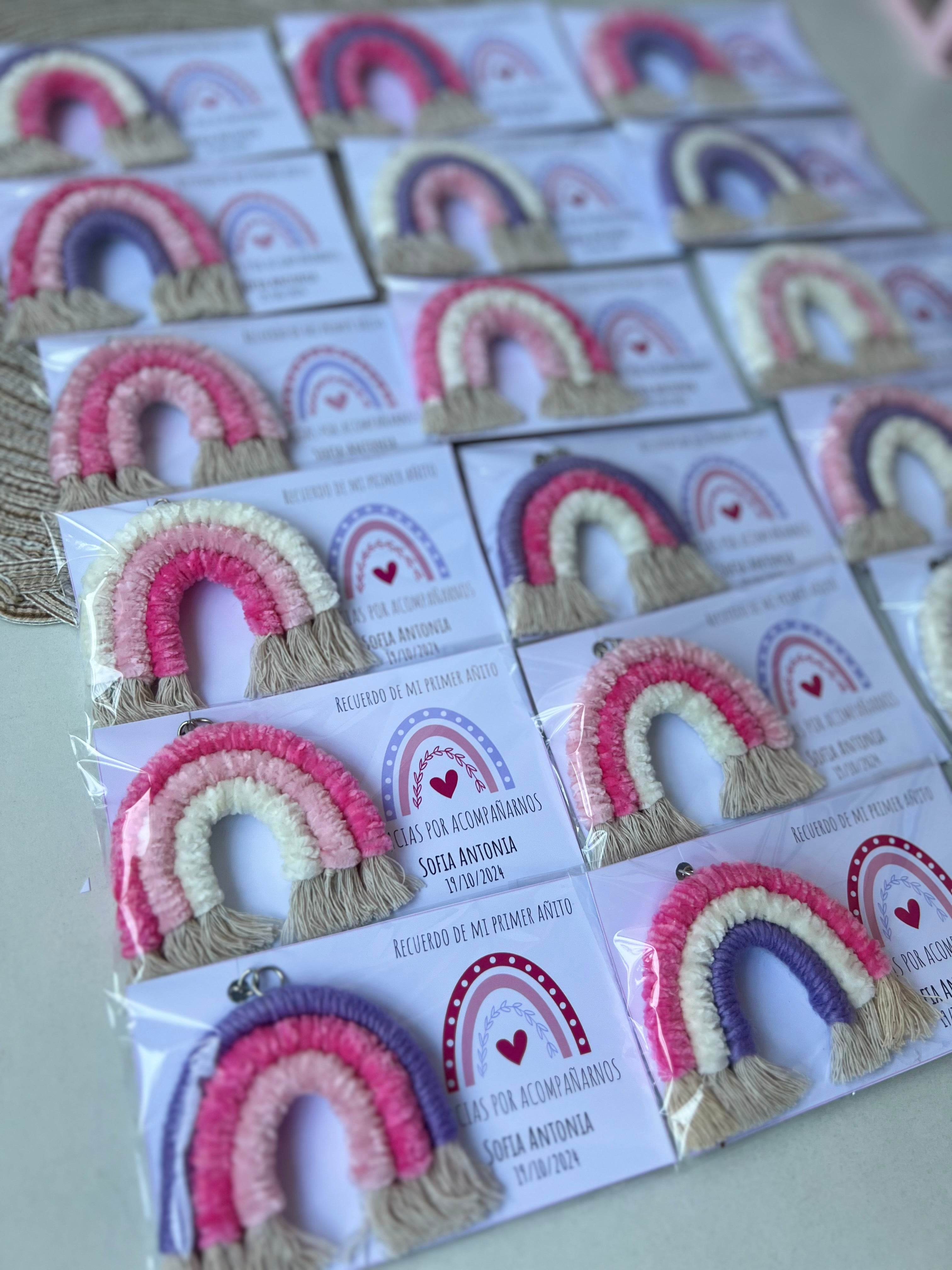 Mini arcoíris boho | recuerditos