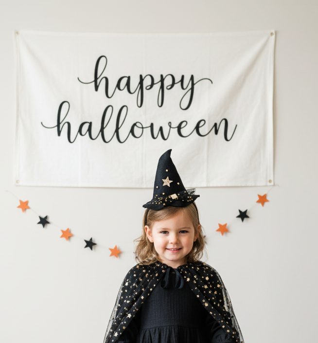 Cintillo sombrero brujita