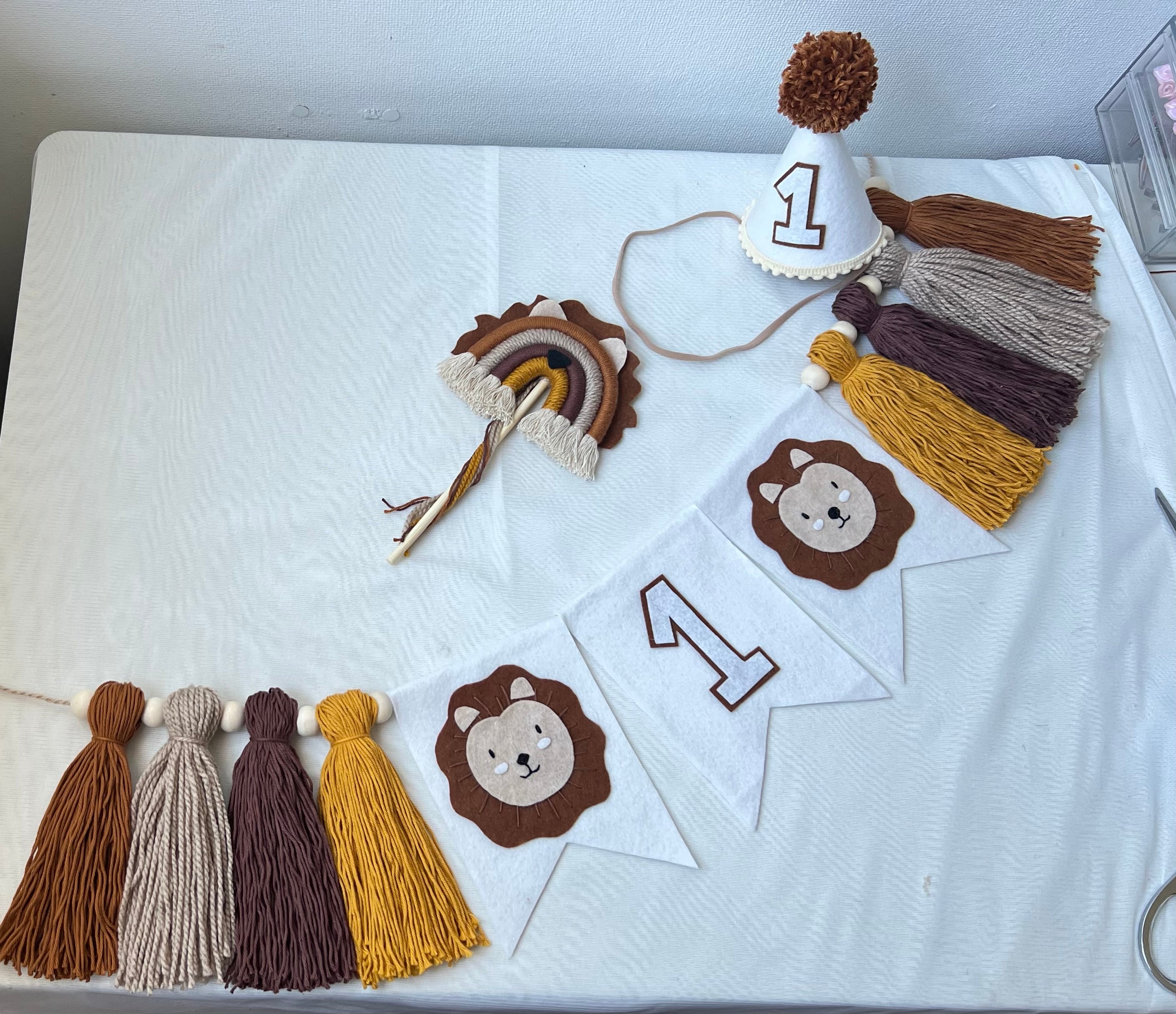 Kit temático Safari con gorrito