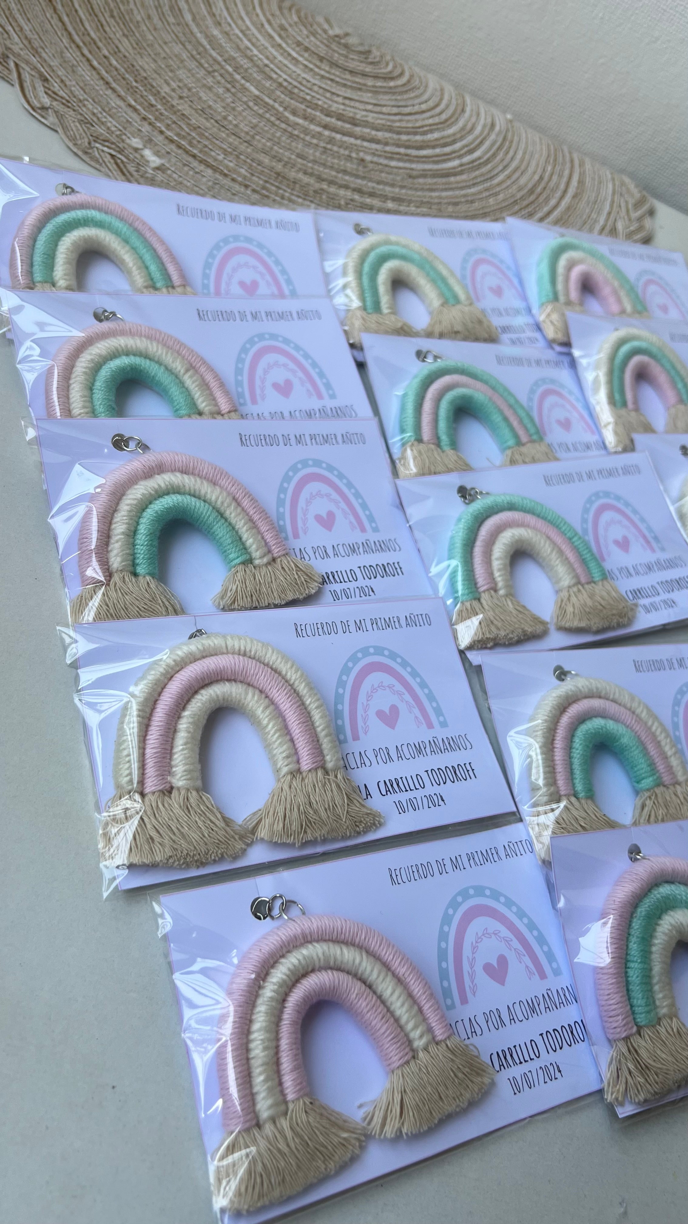 Mini arcoíris boho | recuerditos