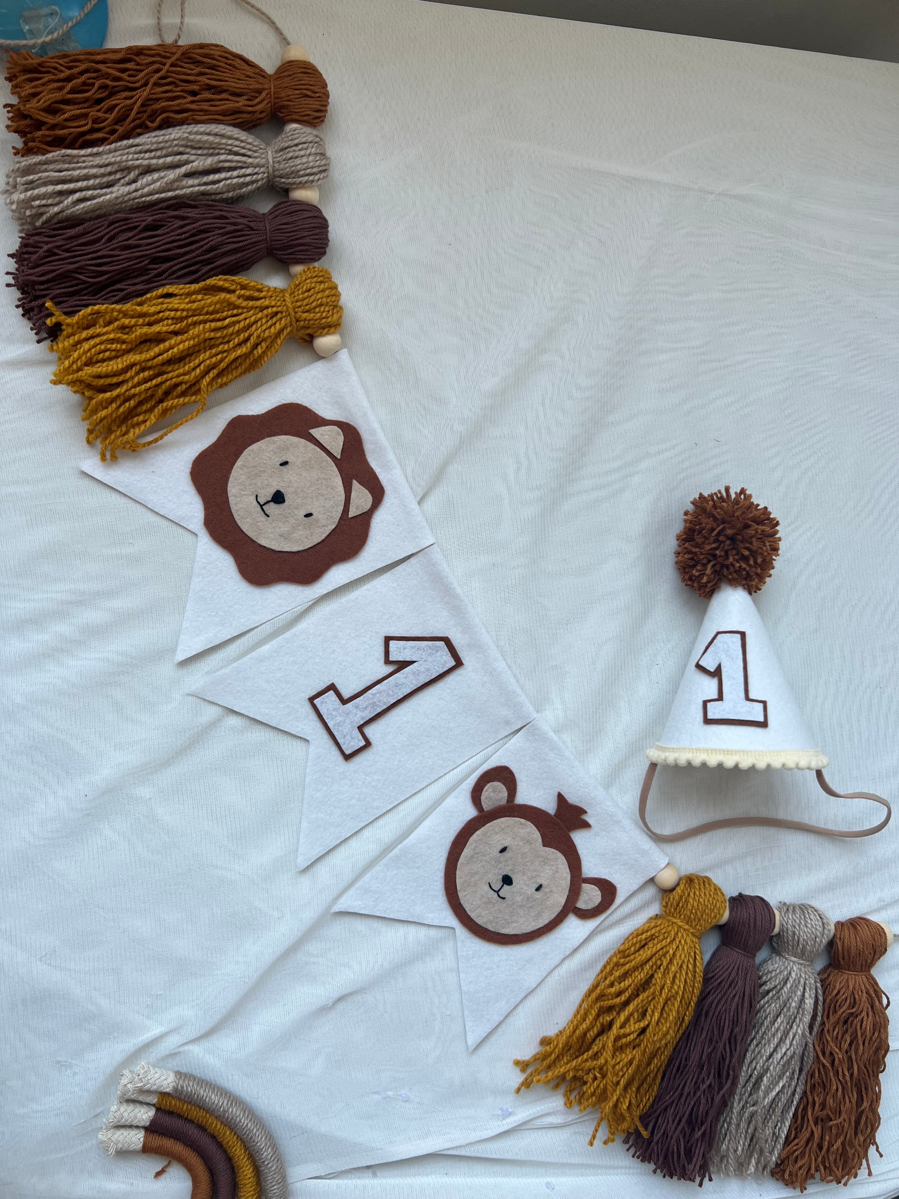 Kit temático Safari con gorrito