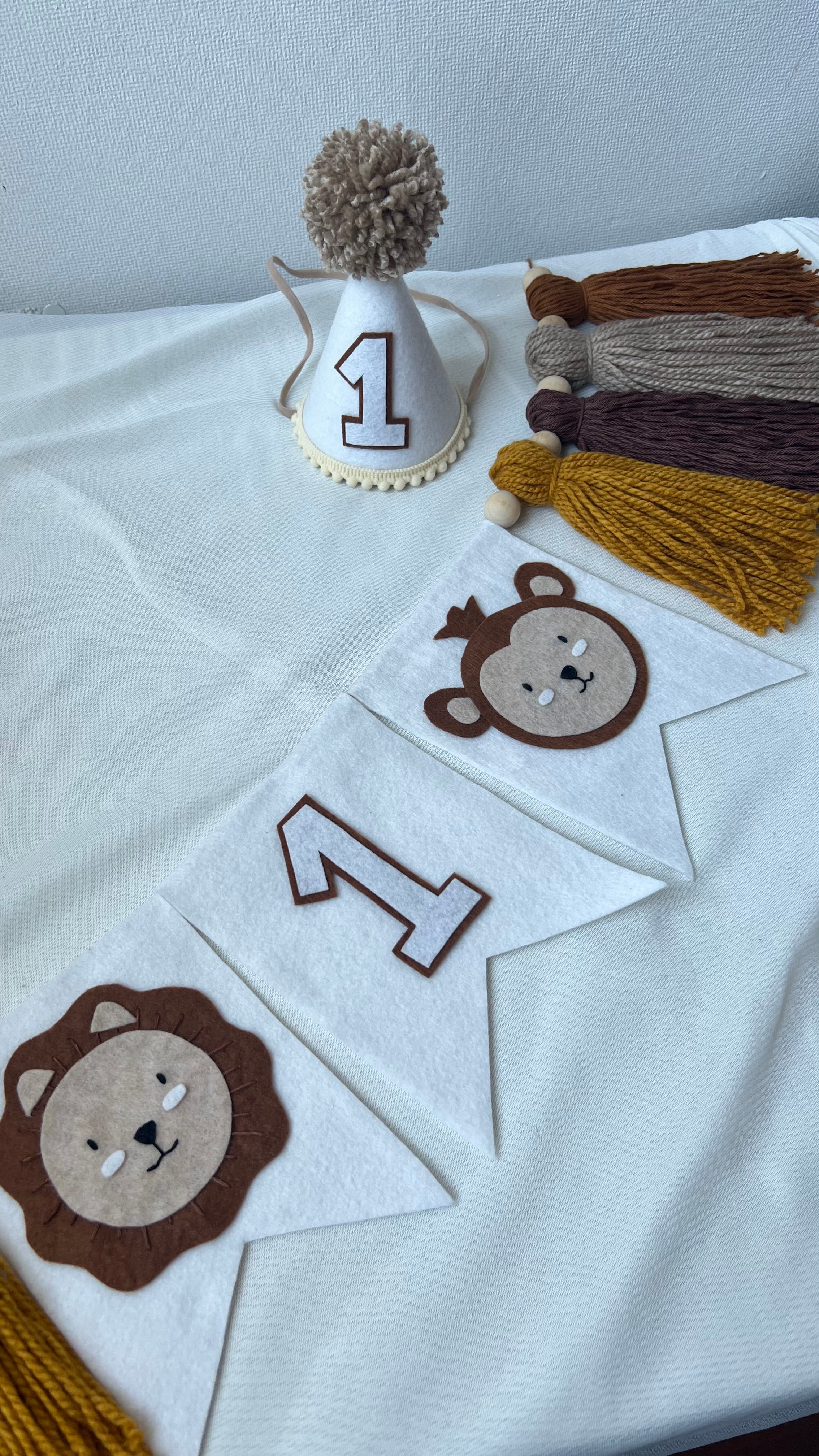 Kit temático Safari con gorrito